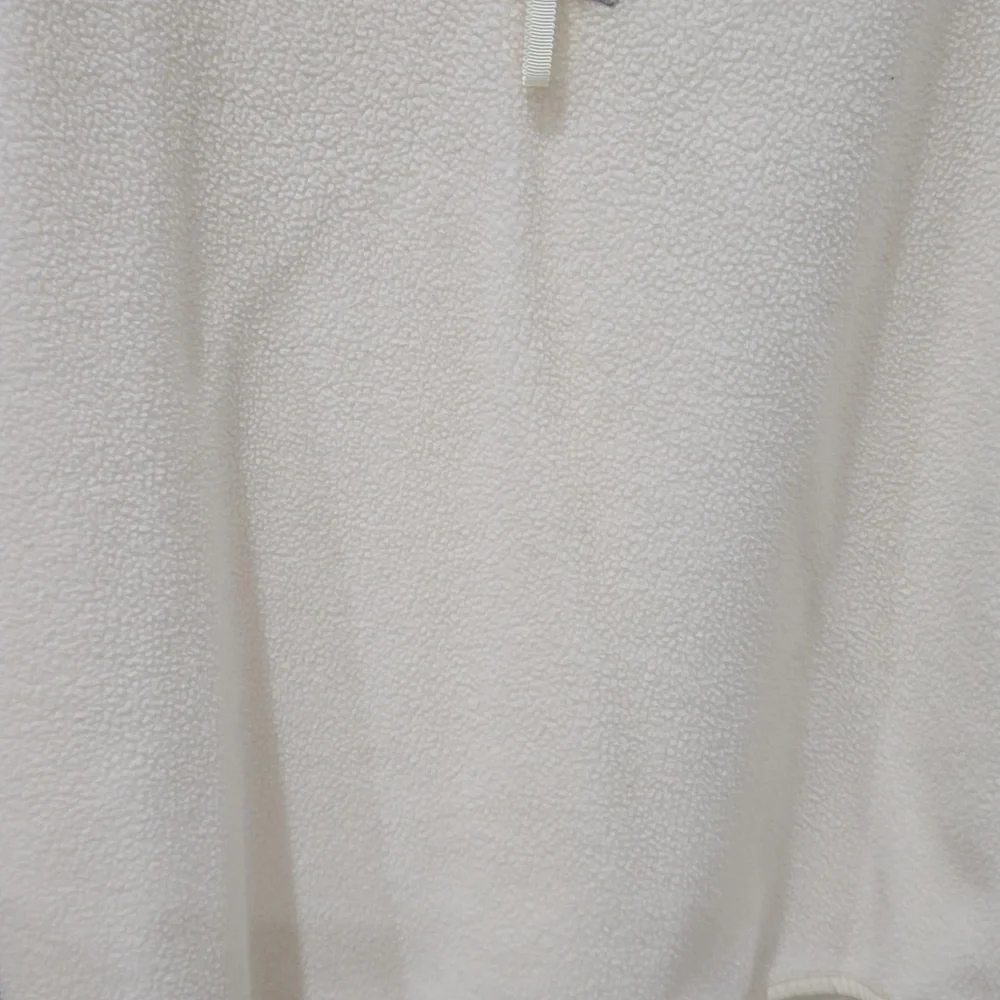 Vineyard Vines Women's Cream Grey Quilted Fleece Pullover Half Zip Womens XXS - Picture 9 of 14